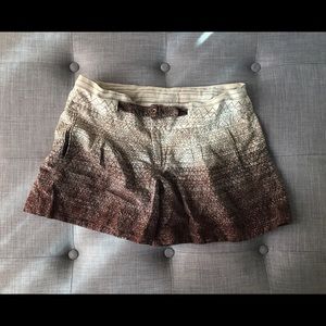 Anthropologie Scribble Shorts size 10
